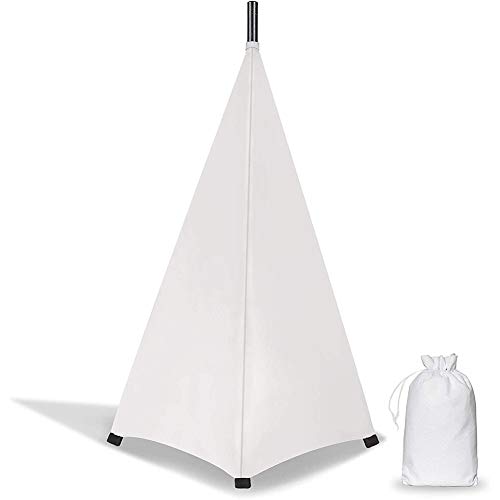 Stand Cover-DJ Bag with Cover, Tripod Scrim Cover with Free Travel Bag (One Pack-White)