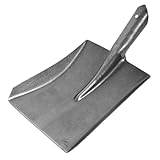 BAZEITFLOW Hochwertige Gartenschaufel aus Kohlenstoffstahl Robuste Blumenkelle mit Ergonomischem...