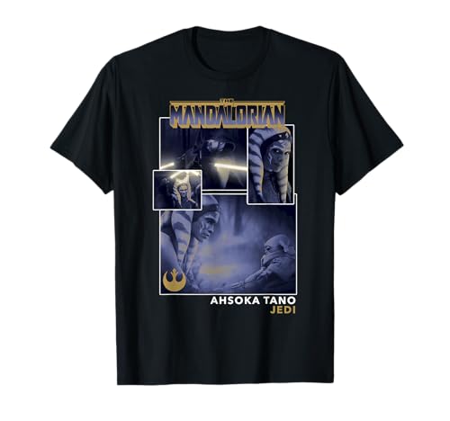 T-shirt Ahsoka Tano Star Wars Mandalorian vêtement Jedi imprimé graphique R13 coton