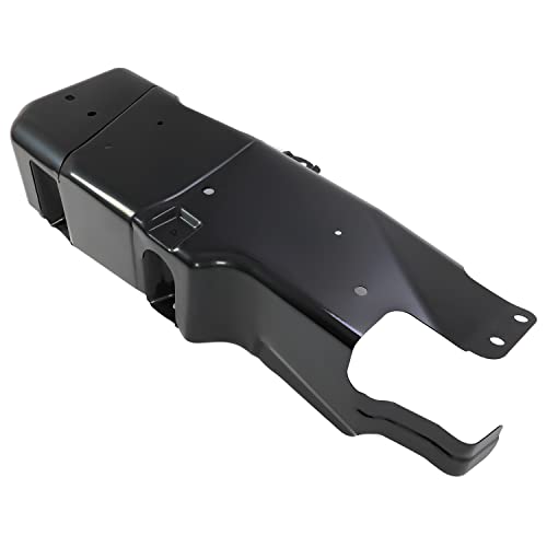 HECASA Fuel Tank Skid Plate Compatible with 2007-2018 Jeep Wrangler JK Black Replacement for 52059743AJ (NN1429)