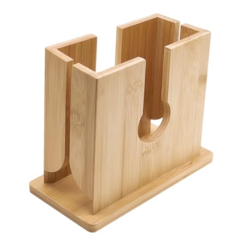 ZUNOXAZ Cortador De Bagels De Madera Soporte Manual Para Pan Guía Para Cortar Pan Herramienta Multifuncional Para Rebanar