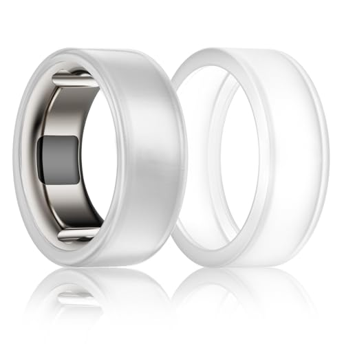 Silicone Ring Cover Compatible with Oura Ring Protector, Elastic Case for Oura Ring Gen 4/3 Working Out - Patent Protect - Detailed View