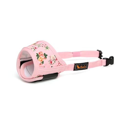 {Bozales Perros Medianos Accesorios para Perros HEELE Bozal para Perros Medianos Bozales Perro Anti-Ladridos con Anti-Mordida Bozales para Perro Suave Ajustables con Bonito...