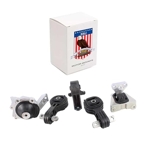DNJ MMK1024 Motor Mount Kit for 2007-2011 Honda CR-V 2.4L L4...