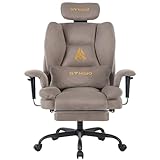 Ergonomie haut de gamme: Le dossier ergonomique épouse la courbe naturelle de votre dos, répartissant uniformément la pression sur le cou, les épaules et la région lombaire. Le rembourrage premium à ressorts ensachés garantit un soutien et un confort optimal, même lors d'utilisations prolongées