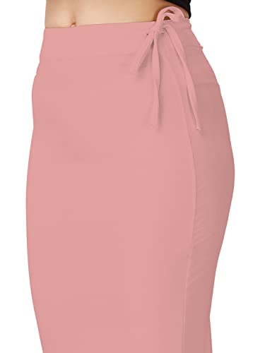 Image of Mehrang Microfiber Saree Shapewear Petticoat for Women, Cotton Blended Shape Wear Dress for Saree
