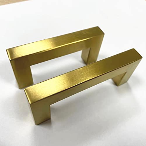 Dreneco 2 Pack Cupboard Handles Gold - Kitchen Cabinet Handles 256mm Wardrobe Handles Drawer Handles Stainless Steel Cabinet Hardware - Image 3