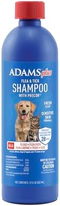 Adams Plus Flea & Tick Shampoo with Precor for Cats, Kittens, Dog...