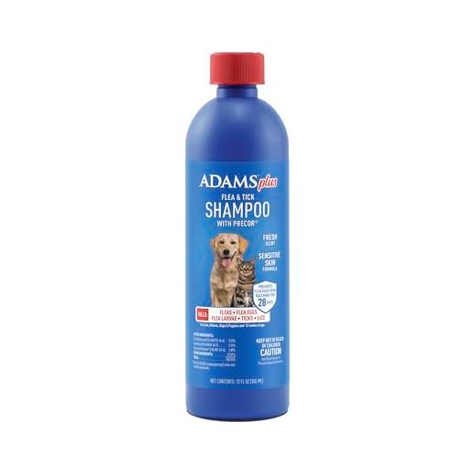 Adams Plus Flea & Tick Shampoo with Precor 12 Ounces