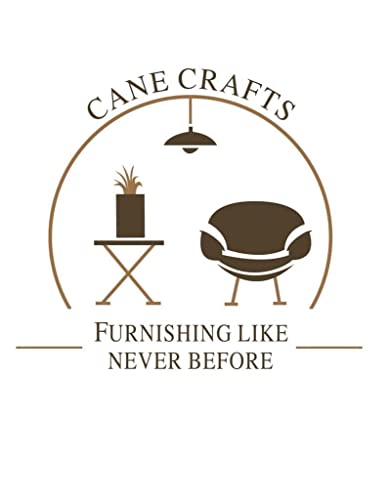 Image of Cane Crafts Premium Bamboo Chairs | Kursi | Chairs for Living Room, Home, Dining Room, Bedroom, Kitchen, Office, Outdoor (Set of 2)