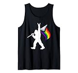 LGBTQ Rainbow Pride Flag Bigfoot crede