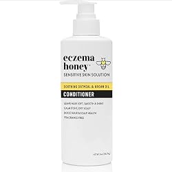 ECZEMA HONEY Nourishing Conditioner, Daily Dandruff Conditioner (8 Oz) | Scalp Care Helps with Psoriasis, Dermatitis, & Flaking, Itchy Scalp Treatment for Men, Women & Kids