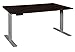 Regency Esteem Powered One-Touch Height Adjustable Desk/Table, 60", Mocha Walnut/Grey