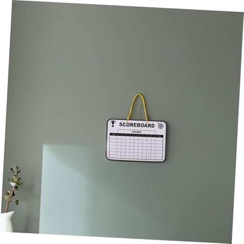 Tablero marcador de golf borrable doble cara 2 piezas miniatura 5