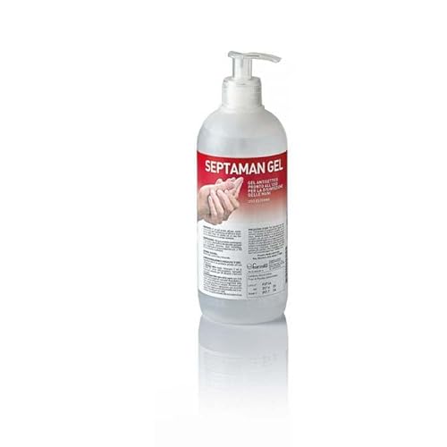 SEPTAMAN GEL DISINFETTANTE ANTISETTICO PER LE MANI - 2 FLACONI DA 500 ML