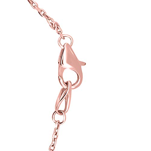 MauliJewels Bracelets for Women 0.25 Carat Diamond On The Chain Bracelet Bezel-Setting 14K Gold Rose, White & Yellow Gold2