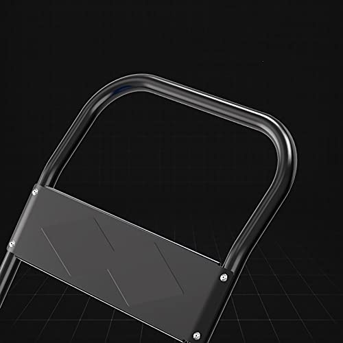 Carretilla plegable con plataforma de plástico y mango metálico miniatura 5