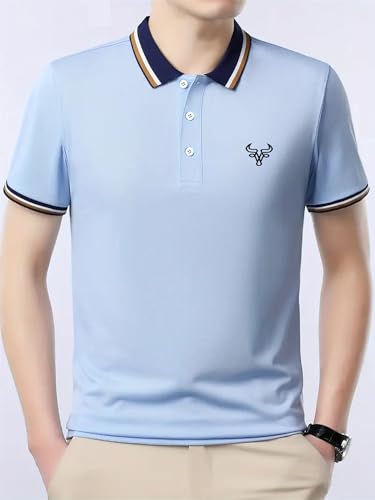 Image of Lymio Polo T Shirt for Men || T Shirt for Man || Collar T Shirt Style Men (Packs Also Available) (Polo-81-84)