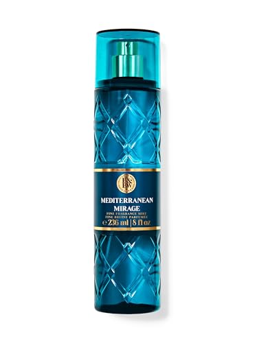 Image of Bath & Body Works Mediterranean Mirage Fine Fragrance Mist | 236 ml / 8 fl oz | Fragrance - Fresh & Clean | Gender - Women