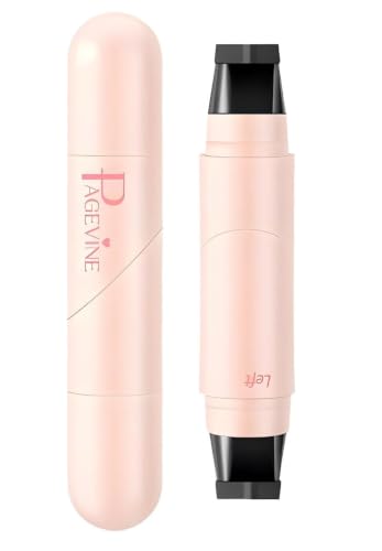 Winged Eyeliner Stamp Double Sided Negro Waterproof