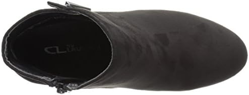 CL by Chinese Laundry Women's Nisha Bootie, Black Stretch Suede, 9.5 M US | Image 4