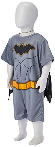 Sulamericana Fantasias Luxo, Bebê Meninos, Cinza/PretoeAmarelo, M 6-8 Anos