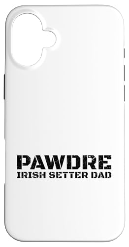 Irish Setter Dog Dad Pet Owner Apparel �X�}�z�P�[�X iPhone 16 Plus �p
