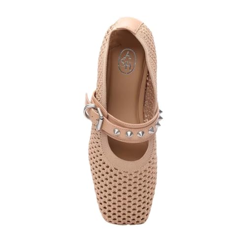 ASH Women's Bijoux Mesh Maryjane Ballet Flat-Elegant and Comfortable, Stylish Footwear for Everyday Wear4