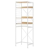 モダンデコ キッチンラック 収納 レンジ台 すきま収納 幅60cm (ナチュラル)