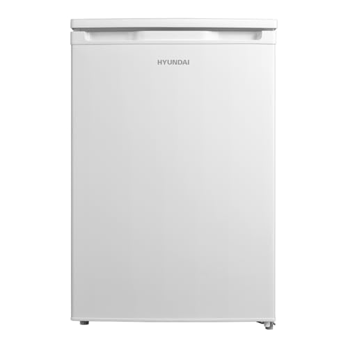 Hyundai Congelador Vertical Blanco HCV855500E. Capacidad 88 Litros, 4 Star, Tecnología Cíclica, Puerta Abatible, Bajo nivel Sonoro, Eficiencia Energética Clase E