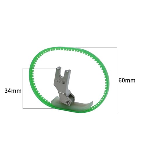 Pie prensatelas Double Ring para máquina de coser miniatura 5