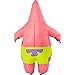Rubies Adult SpongeBob SquarePants Inflatable Patrick Star Costume for Themed Parties and Halloween, As Shown, One Size