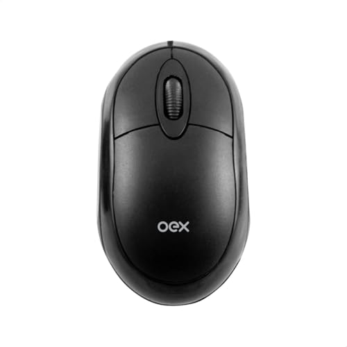Mouse Básico Standard Fit 1000 Dpi Com Sensor Óptico Preto - Ms10