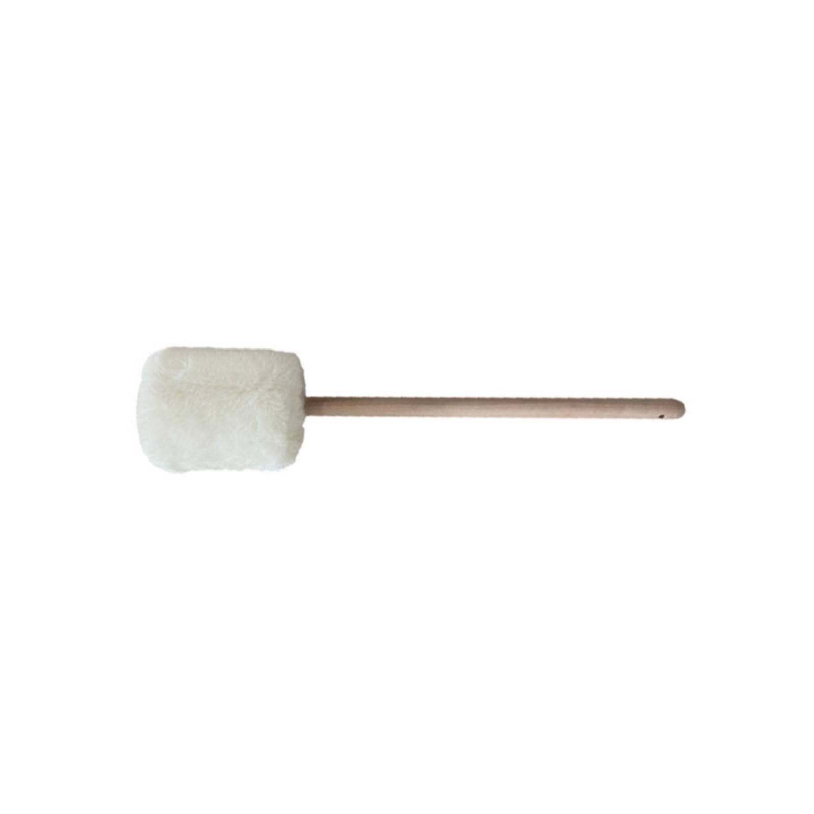 Baoblaze Mazo de Gong de Meditación Mazo Martillo Baqueta Accesorio con Cabeza de Fieltro para Golpeo Suave y Timbres Cálidos, Pequeño Para Gong De 50-60cm, Mazo De Valle Vacío Pequeño