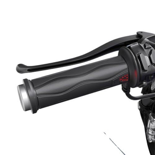 Poignées chauffantes de moto contre les mains gelées solution thermique 12V 5 vitesses