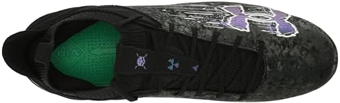 Under Armour Tênis de futebol masculino Blur Smoke Suede 2.0 Mc