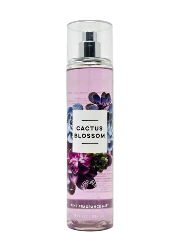 Bath and Body Cactus Blossom Fine Fragrance Mist 8 fl oz / 236 ml Fragrance notes: cactus flower petals fresh citrus and vanilla coconut