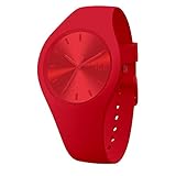 Lassen Sie sich vom einfarbig minimalistischen Stil der ICE colour Spicy verführen! Diese pikant rote Uhr in Colorblocking-Optik wird Fans temperamentvoller, farbenfroher Armbanduhren begeistern. Mit ihrem ultraweichen Silikonarmband und ihrem knallrot schillernden Zifferblatt verleiht sie Ihren Outfits einen energiegeladenen Fashion-Touch! Sie erinnert an Mohnblumenfelder, an leidenschaftliche Urlaubsbekanntschaften, an frisch zubereitete, erfrischende Sangria und an Erdbeeren und Tomaten vom eigenen Balkon: eine Einladung zum Träumen! Sie trägt sich ideal zu lässigen Jeans und passt auch wunderbar zu einem Poloshirt oder einem Sommerhemd. Die Mischung macht‘s