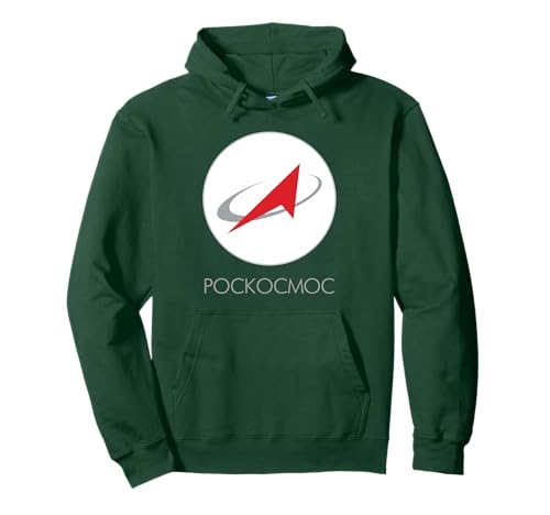 Roskosmos POCKOCMOC russische Weltraum- Agentur, Behörde Pullover Hoodie