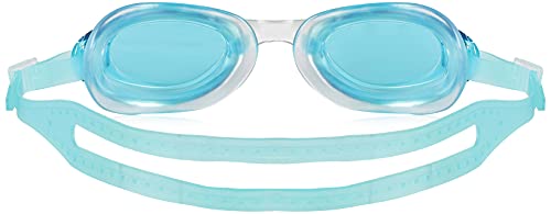 Image of I-SWIM LADIES COSTUME IS-103 NAVY /WHITE DOTS SIZE 2XL WITH GOGGLES SILICON JOINTLESS WITH BOX SKY
