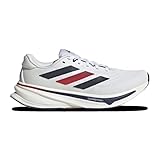 adidas レディース Supernova Rise 2 ランニングシューズ, Ftwr ホワイト/ダークブルー/ピュアルビー, 24.0 cm