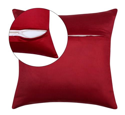 Image of BLUEDOT Home Decorative Floral Printed Cushion Covers Set of 5 (16x16 inches), Multicolor-CC21