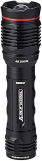 NEBO Redline V500 LED Torch 500 Lumen Focus System 3 AAA Alkaline IPX7 Waterproof and Shockproof