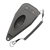 DimyFew Fishingzange Halter Tasche Aufbewahrung Gürtelclip Gummischutzhülle Coiled Lanyard für Fischerei Ausflug Camping 17.5cmx8cm