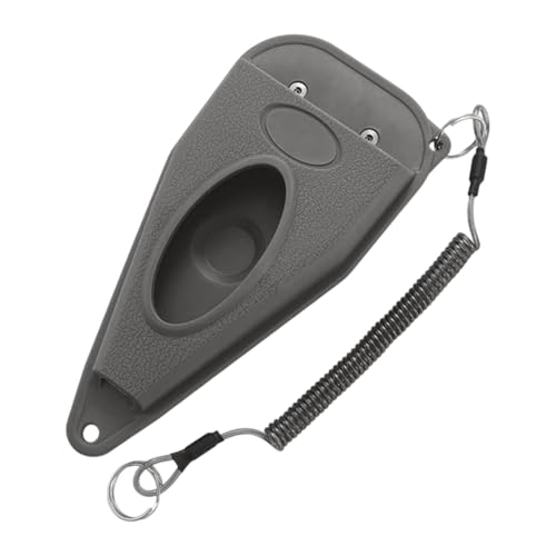 MotiveTech Pince de Pêche, Sac de Rangement avec Clip de Ceinture, Housse en Caoutchouc, Porte-Outils, Cordon Enroulé pour Outils de Pêche, Quotidien, 17,