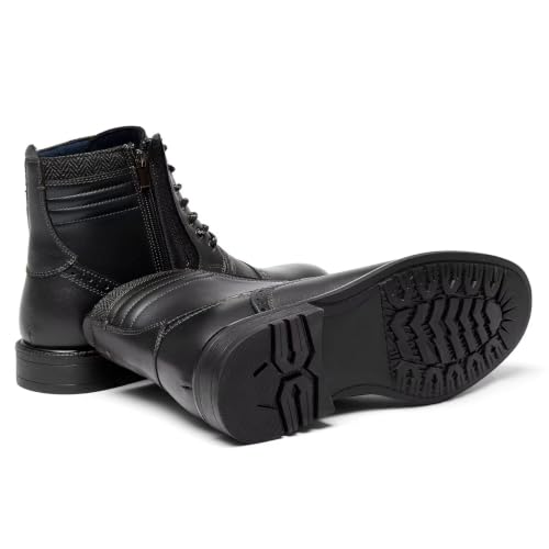 Image of Arkbird Mens Chelsea Boots, Stylish and Comfort Leather Chukka Ankle Boots with Zipper