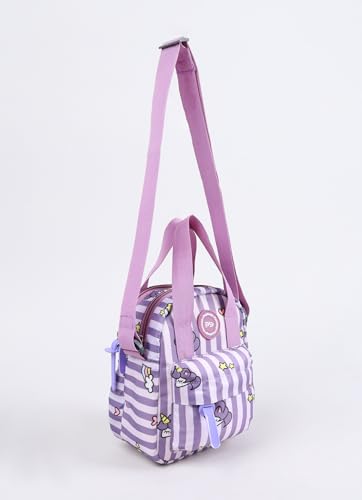 Image of PB Pearlbags Soft Crossbody Shoulder Or Hand Bag or Sling bag Water Resistant Anti Fall Stationery Storage Bag Handbag Clutch Bag Sweet Birthday Gift For 5-10 Years Children Students Girls