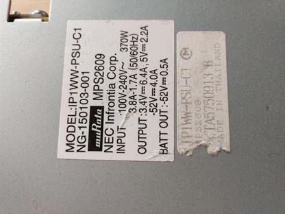 for EX IP1U-8KSU-A1 Group Replacement Power Supply MPS 2609 IP1WW-PSU-C1