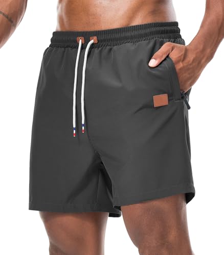 Curluriy Pantalones Cortos Running Hombre Pantalones Cortos Deportivos Gym Jogging Fitness Transpirable Verano con Bolsillo
