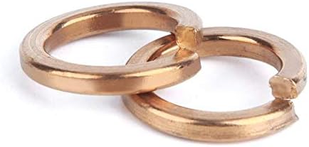 2pcs M12 M14 copper gasket spring pad bronze springs washers gaskets - (Inner Diameter: M14)